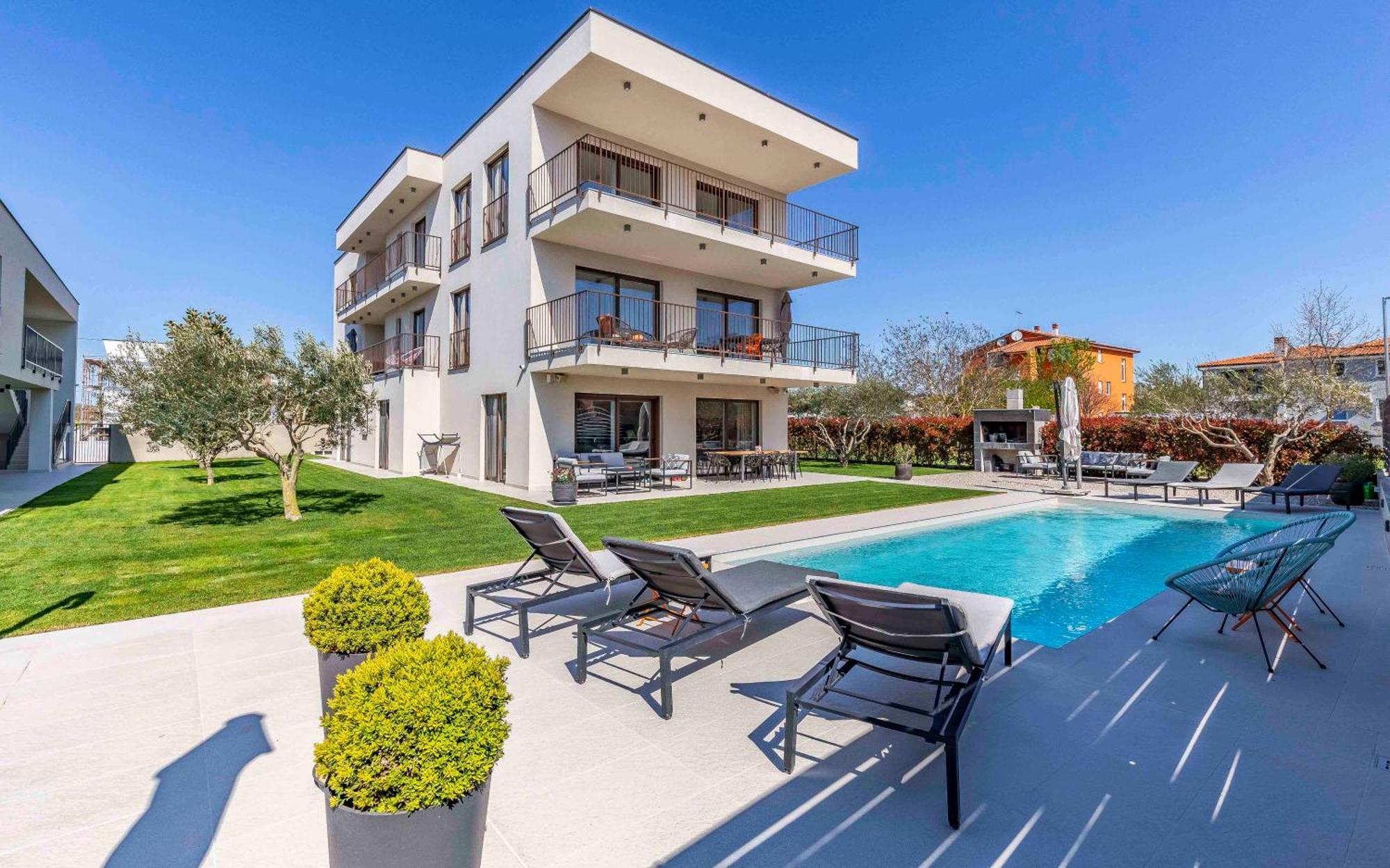 Apartamento Ap Caci Mit Pool - Istriensonne 0712-0737 Medulin Exterior foto